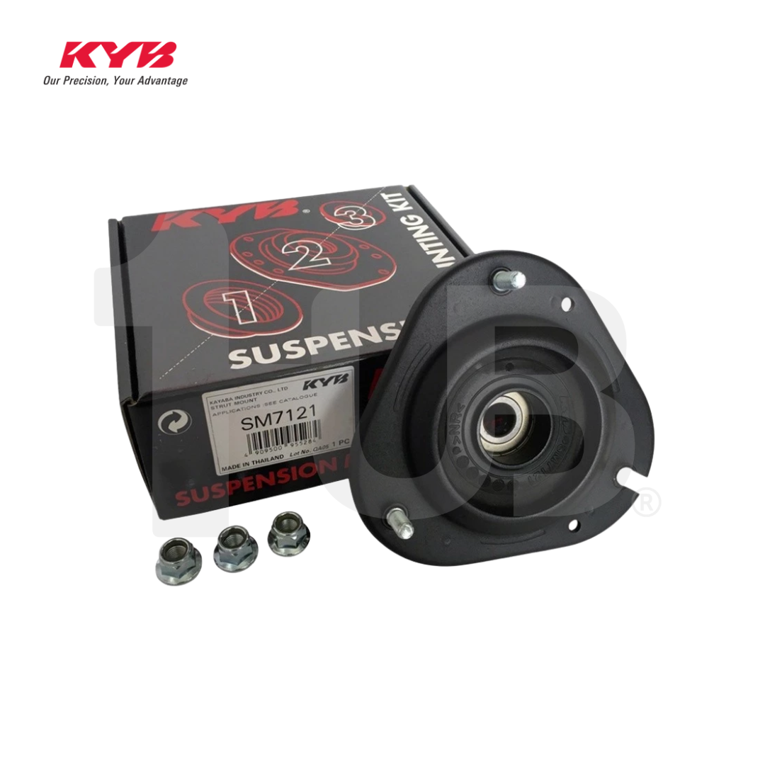 KYB SHOCK MOUNTING TOYOTA COROLLA 87-92, EE90, AE92 FRONT WITH BEARING SAM-SM7121 48609-12190 / 333118/9 / 363060 ( 1 SET )