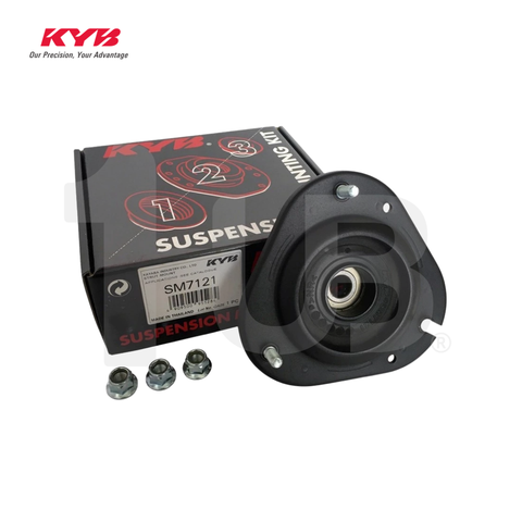 KYB SHOCK MOUNTING TOYOTA COROLLA 87-92, EE90, AE92 FRONT WITH BEARING SAM-SM7121 48609-12190 / 333118/9 / 363060 ( 1 SET )