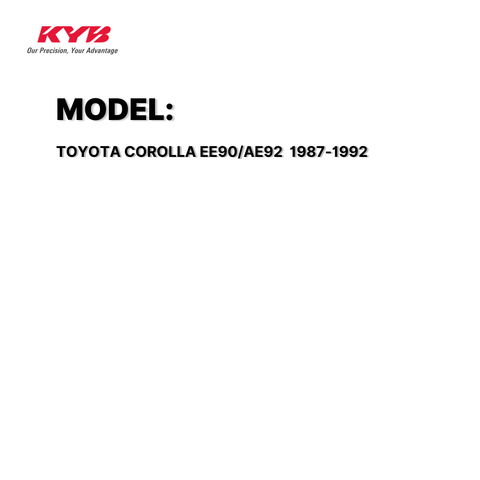 KYB SHOCK MOUNTING TOYOTA COROLLA 87-92, EE90, AE92 FRONT WITH BEARING SAM-SM7121 48609-12190 / 333118/9 / 363060 ( 1 SET )