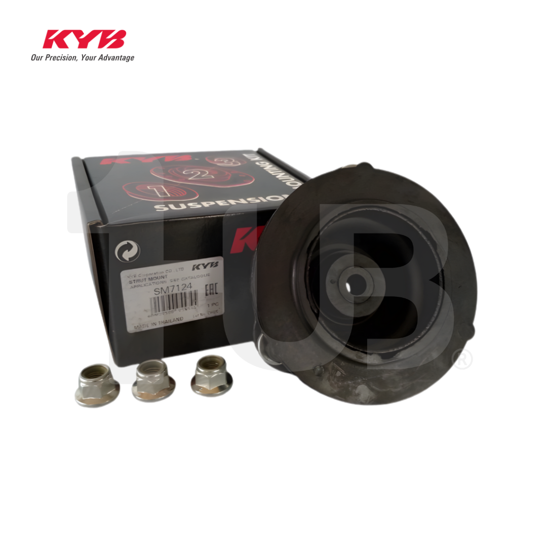 KYB SHOCK MOUNTING TOYOTA FORTUNER 05-15, HILUX VIGO/REVO 16-UP, 1GD/2GD 1KD/2KD FRONT WITHOUT BEARING SAM-SM7124 48609-0K040 ( 1 SET )