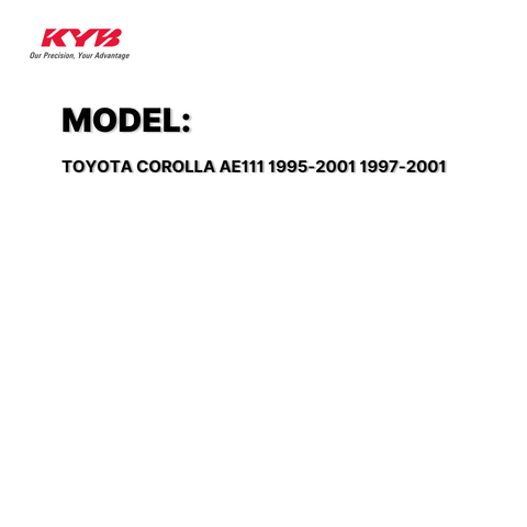 KYB SHOCK MOUNTING TOYOTA COROLLA AE111 95-01 97-01 FRONT WITH BEARING SAM-SM7131 48609-12370 ( 1 SET )