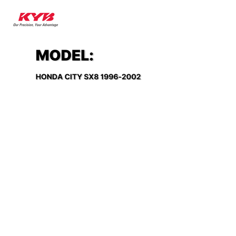 KYB SHOCK MOUNTING HONDA CITY SX8 96-02 FRONT WITHOUT BEARING SAM-SM7156 51920-SX8-T01 / 338708 / 338709 ( 1 SET )
