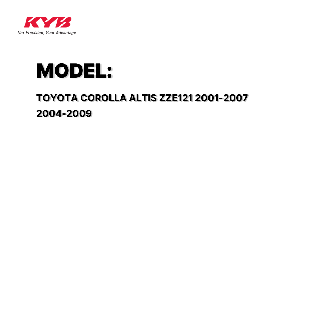 KYB SHOCK MOUNTING TOYOTA ALTIS ZZE121 01-07 04-09 FRONT WITH BEARING SAM-SM7165 48609-13010 / 333338 / 333339 ( 1 SET )