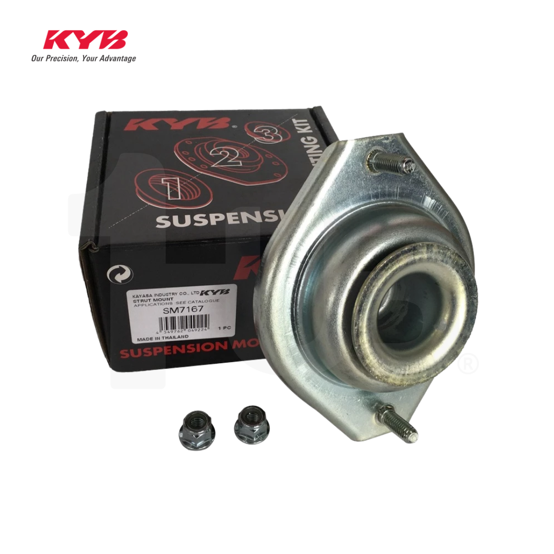 KYB SHOCK MOUNTING SUZUKI WAGON R 00-12, SWIFT, CRUZE HR5/HV5/HX51 00-UP FRONT WITHOUT BEARING SAM-SM7167 41710-80G10 / 333306/7 / 333346/7 ( 1 SET )