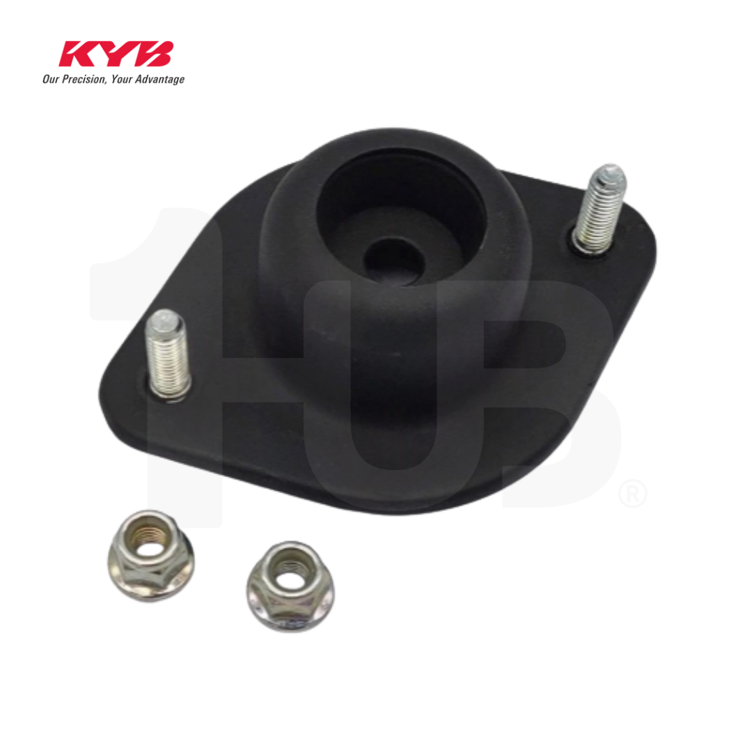 KYB SHOCK MOUNTING NISSAN MARCH K11, VERITA (W/PLATE&W/NUT) 92-02, CUBE 01-UP FRONT WITHOUT BEARING SAM-SM7168 54320-41B03 / 332061 / 332062 ( 1 SET )