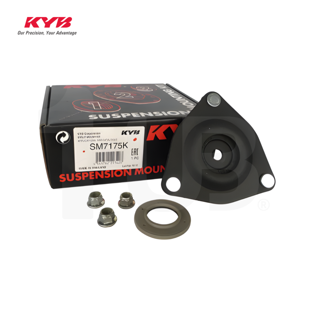 KYB SHOCK MOUNTING MITSUBISHI XPANDER NC1W 18-UP, LANCER EX,GLS 07-15, OUTLANDER 2.0/2.2/2.4L 12-UP 07-12 FRONT WITH BEARING SAM-SM7175K MN101372 ( 1 SET )