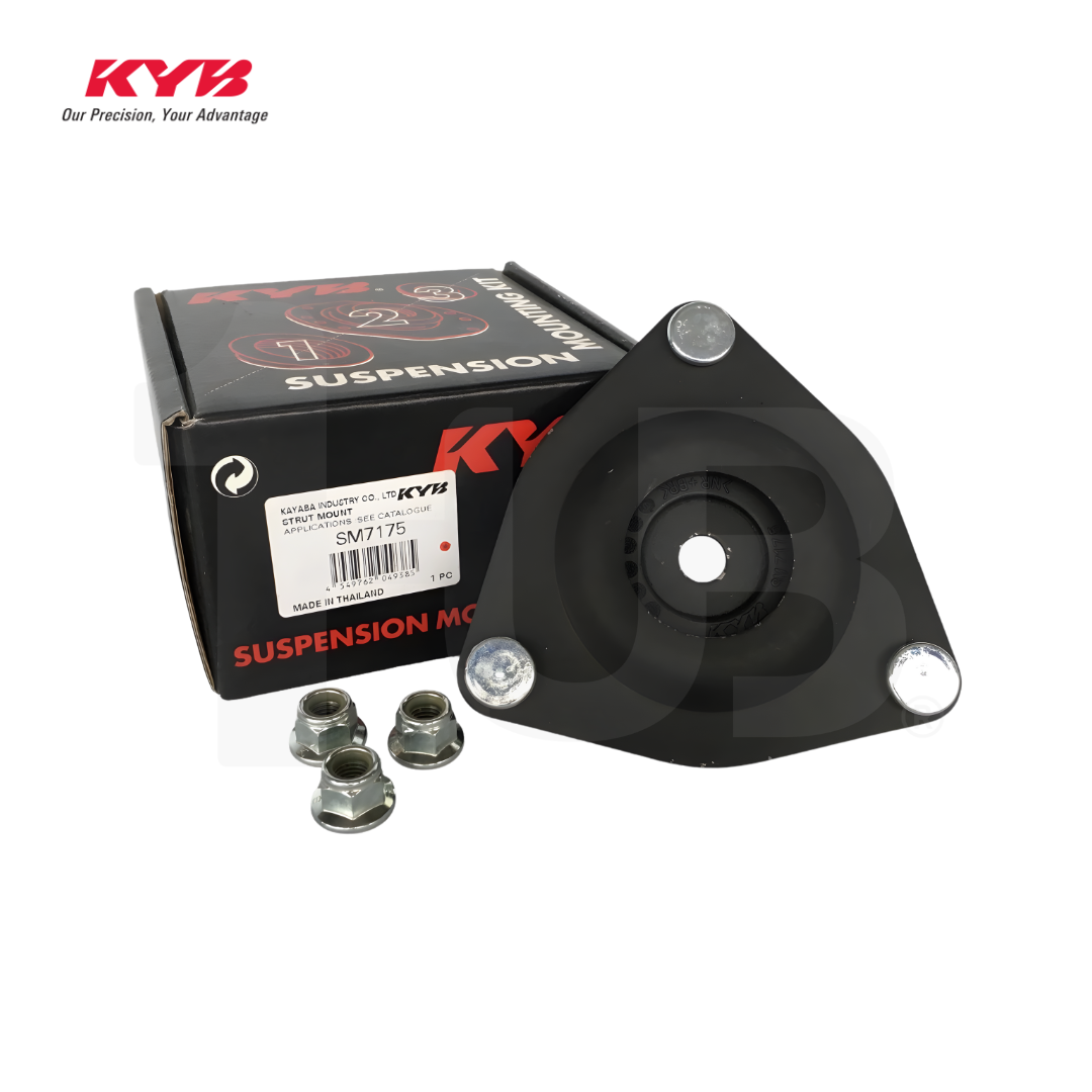 KYB SHOCK MOUNTING MITSUBISHI XPANDER NC1W 18-UP, LANCER EX,GLS 07-15, OUTLANDER 2.0/2.2/2.4L 12-UP 07-12 FRONT WITHOUT BEARING SAM-SM7175 MN101372 ( 1 SET )