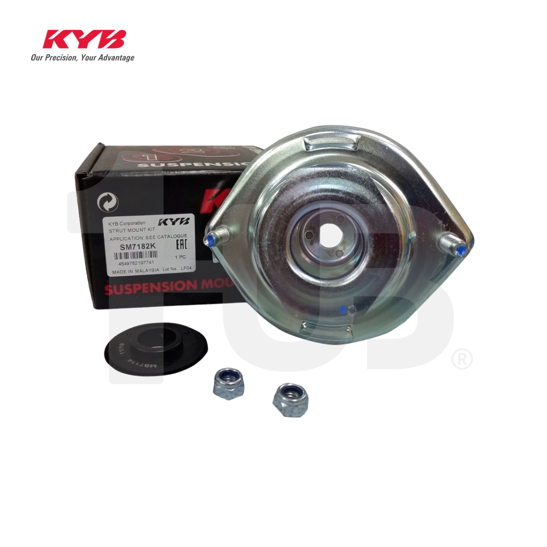 KYB SHOCK MOUNTING TOYOTA WIGO FRONT 14-UP WITH BEARING SAM-SM7182K 48609-BZ081 ( 1 SET )