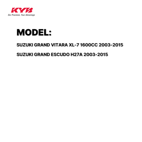 KYB SHOCK MOUNTING SUZUKI GRAND VITARA XL-7 1600CC, 03-15 GRAND ESCUDO H27A FRONT WITHOUT BEARING SAM-SM7185 41810--65D11 / 334195/6 ( 1 SET )