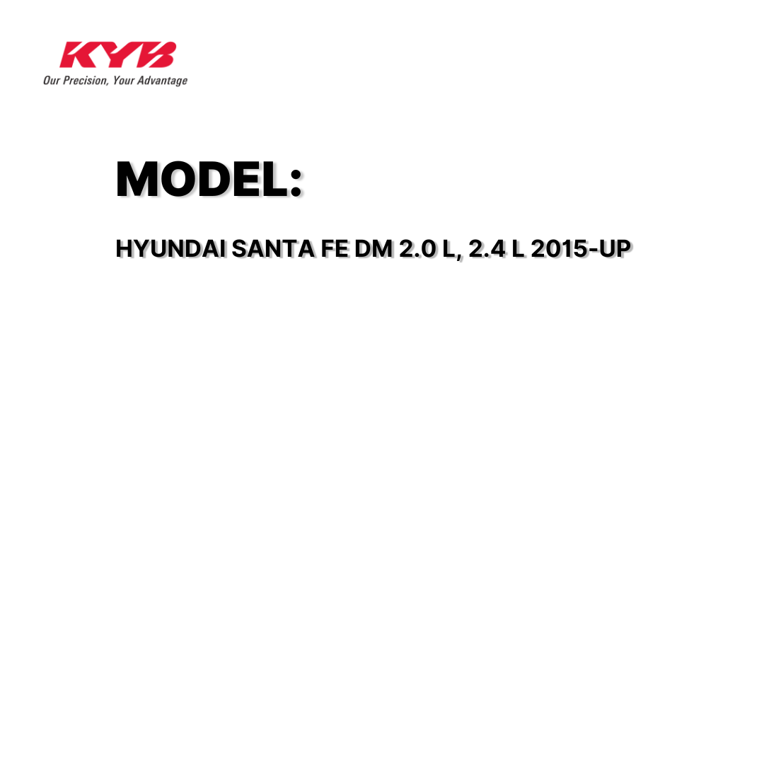 KYB SHOCK MOUNTING HYUNDAI SANTA FE DM 2.0 L, 2.4 L 15-UP FRONT WITHOUT BEARING SAM-SM7188 54610-2B500 / 3340121/2 / 335619/20 ( 1 SET )