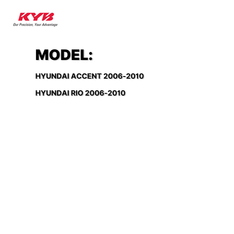 KYB SHOCK MOUNTING HYUNDAI ACCENT, RIO 06-10 FRONT WITHOUT BEARING SAM-SM7192 54610-1G505 / 3330052/3 ( 1 SET )