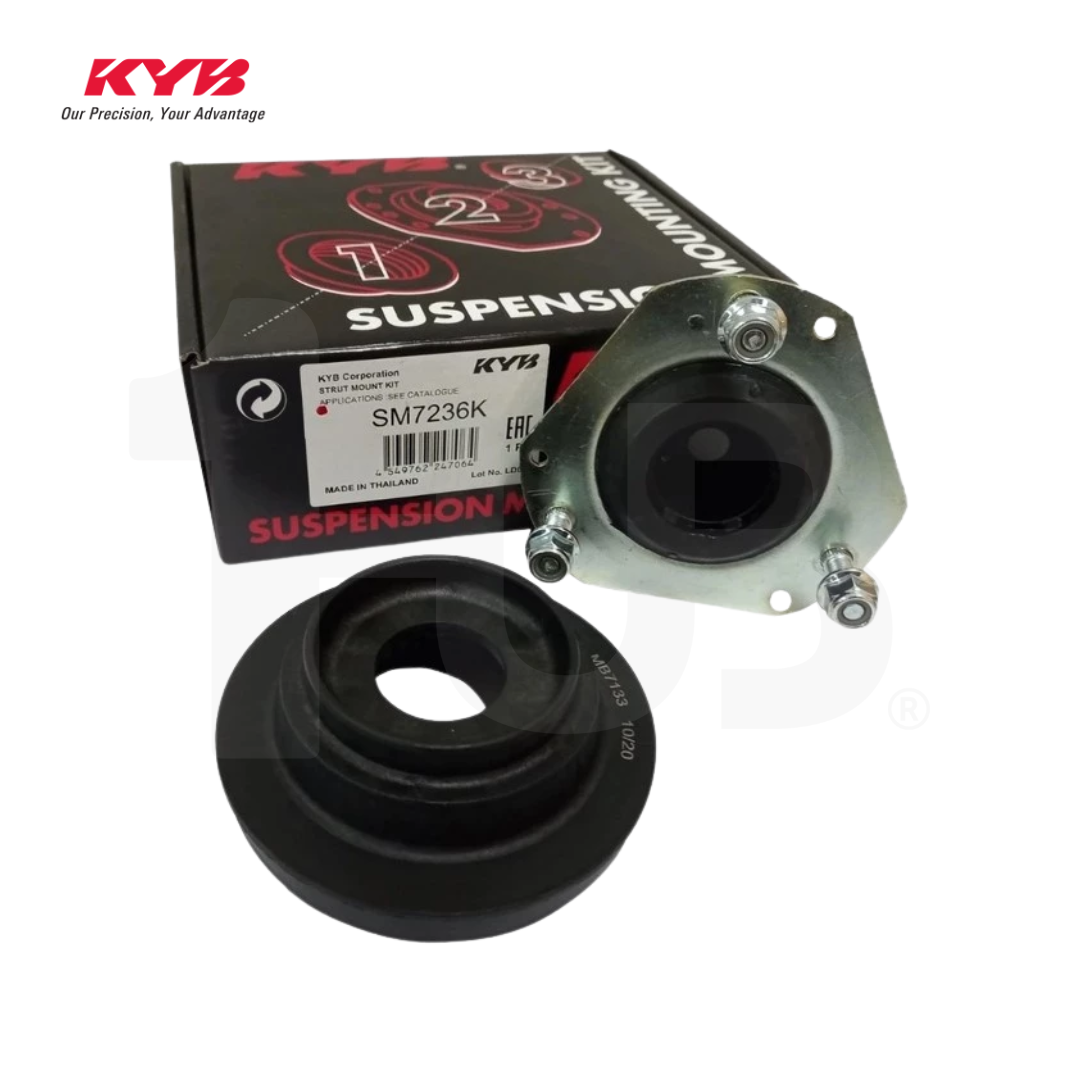 KYB SHOCK MOUNTING FORD / MAZDA FIESTA 07-12 / 2 12-UP FRONT WITH BEARING SAM-SM7236K D6513-4-38X ( 1 SET )