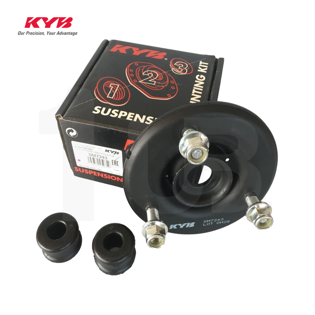 KYB SHOCK MOUNTING NISSAN NAVARA NP300 D40 15-UP, D23 2.5L YD25 07-15 FRONT WITHOUT BEARING SAM-SM7243 56115-EB70A / 340053 ( 1 SET )