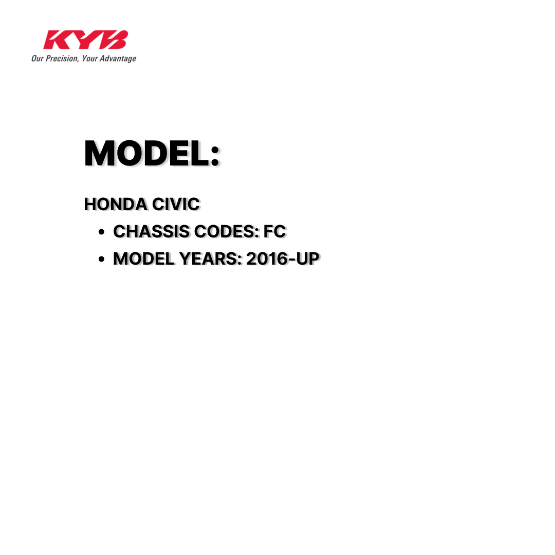 KYB SHOCK MOUNTING HONDA CIVIC FC 16-UP FRONT WITH BEARING SAM-SM7260K 51670-TEA-T01 / 3340144/5 ( 1 SET )