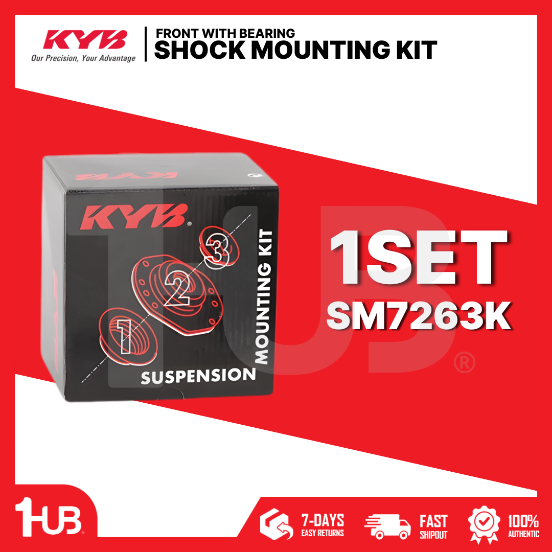 KYB SHOCK MOUNTING CHEVROLET SPIN, AVEO T300 11-UP, SONIC FRONT WITH BEARING SAM-SM7263K 95022484 / 3330041/2 / 3330039/40 ( 1 SET )