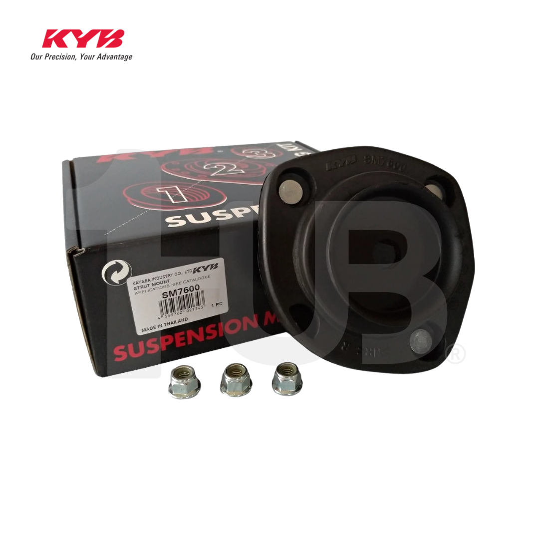 KYB SHOCK MOUNTING TOYOTA COROLLA AE111 95-01, COROLLA AE92 97-01 88-92 REAR-RH WITHOUT BEARING SAM-SM7600 48071-12130 / 334178 / 333051 / 332088 ( 1 SET )