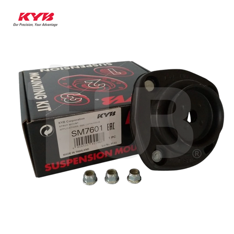 KYB SHOCK MOUNTING TOYOTA COROLLA AE111 95-01, COROLLA AE92 95-00 88-92 REAR-LH WITHOUT BEARING SAM-SM7601 48072-12130 ( 1 SET )