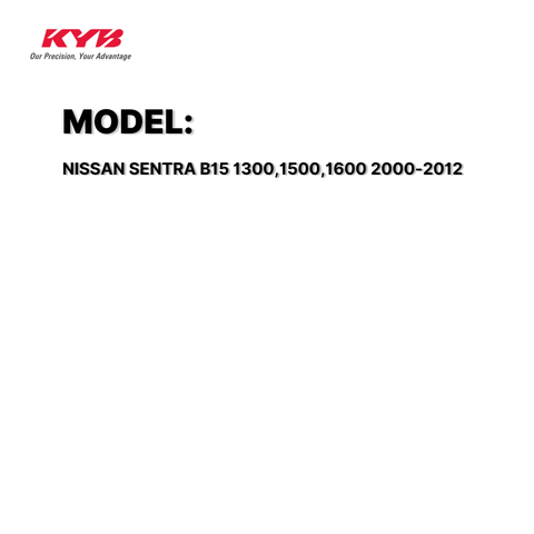 KYB SHOCK MOUNTING NISSAN SENTRA B15 1300,1500,1600 00-12 REAR WITHOUT BEARING SAM-SM7604 55320-4M400 / 341282 ( 1 SET )