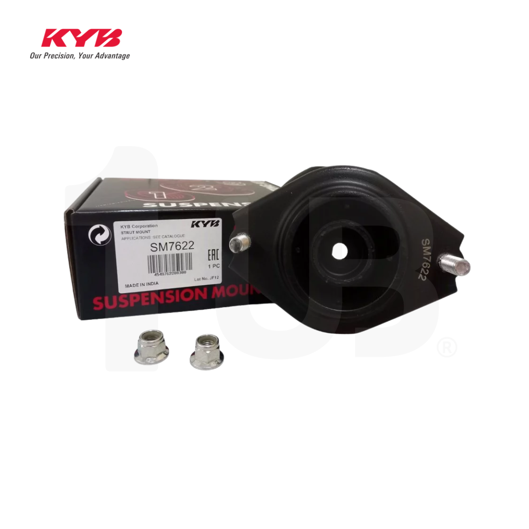 KYB SHOCK MOUNTING SUBARU FORESTER SH 08-12, XV GP 12-UP, IMPREZA 1.5L 08-12, LEGACY OUTBACK, BM/BR9 2.5GT 09-14, BRZ DBA-ZC6 11-UP REAR WITHOUT BEARING SAM-SM7622 20370-FG002 / 341486/7 / 340043/4 / 340057 / 340113 ( 1 SET )