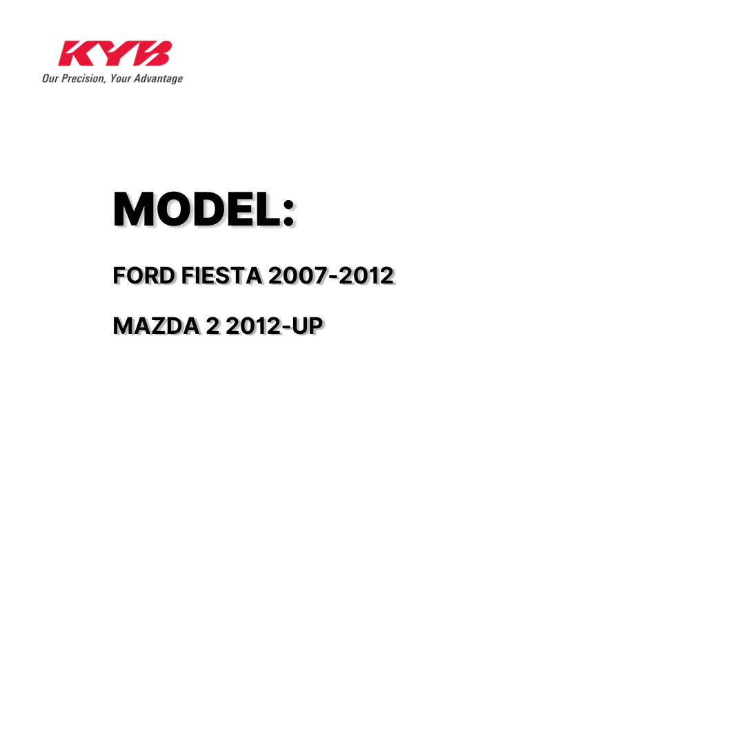 KYB SHOCK MOUNTING FORD / MAZDA FIESTA 07-12 / MAZDA 2 12-UP REAR WITHOUT BEARING SAM-SM7628 DL33-2870XE / 553379 / 348018 ( 1 SET )