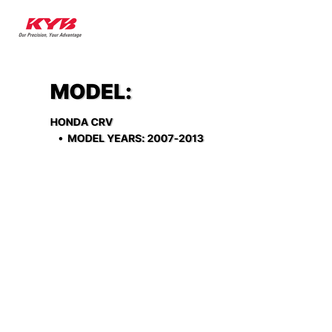 KYB SHOCK MOUNTING HONDA CRV RM RE3 07-13 REAR WITHOUT BEARING SAM-SM7634 51621-S84-A01 / 339261 / 339262 ( 1 SET )