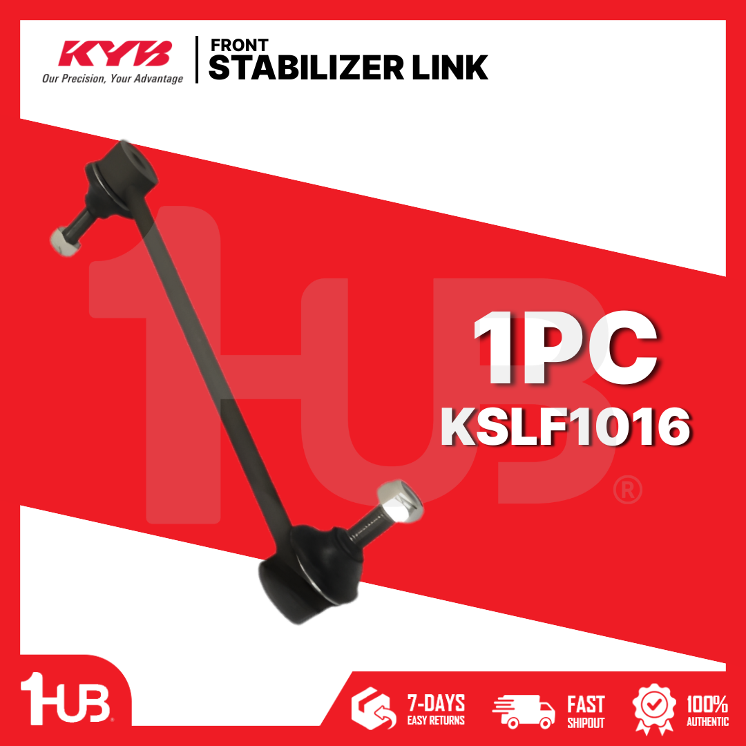 KYB STABILIZER LINK NISSAN ALMERA N17 13-UP, MARCH/ CUBE ,BLUEBIRD SYLPHY/ VERSA Z12 / K12 / G11, GRAND LIVINA L10 07- FRONT KSLF1016 / SL-N270 54618-JX00A