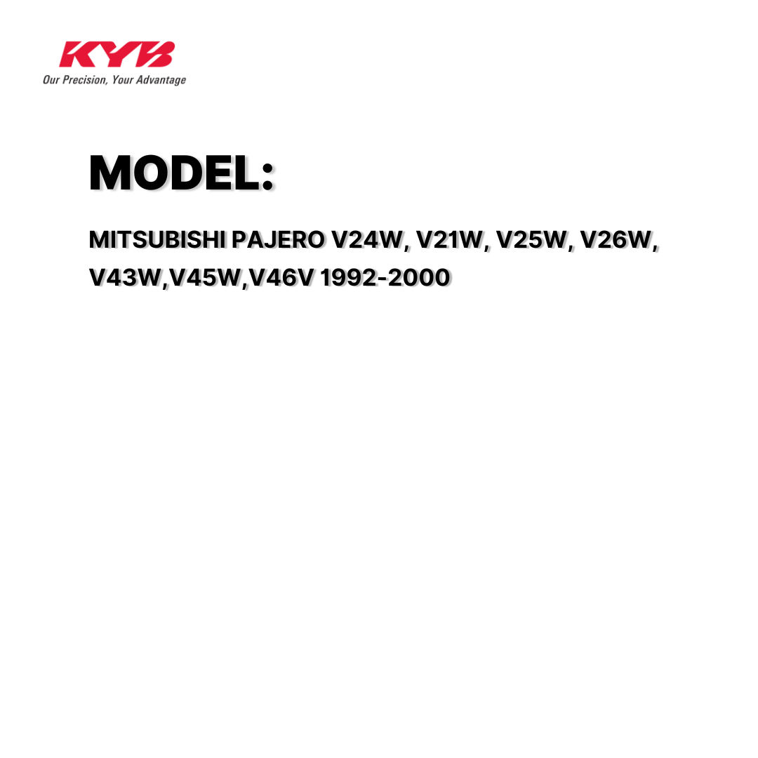 KYB STABILIZER LINK MITSUBISHI PAJERO V24W, V21W, V25W, V26W, V43W,V45W,V46V 92-00 FR-LH KSLF1040 / SL-7720L MR267876