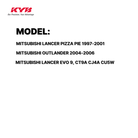 KYB STABILIZER LINK MITSUBISHI LANCER PIZZA PIE 97- / OUTLANDER 04-, EVO 9,  CT9A CJ4A CU5W FR-RH KSLF1036 / SL-7820R MR316369