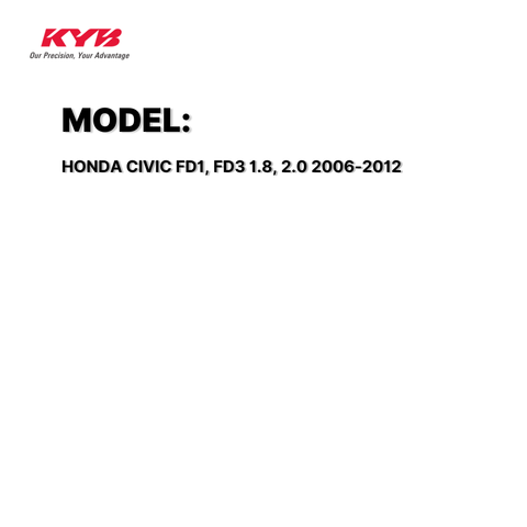 KYB STABILIZER LINK HONDA CIVIC FD1, FD3 1.8, 2.0 06-12 FR-RH KSLF1045 / SL-6380R 51320-SNA-A02