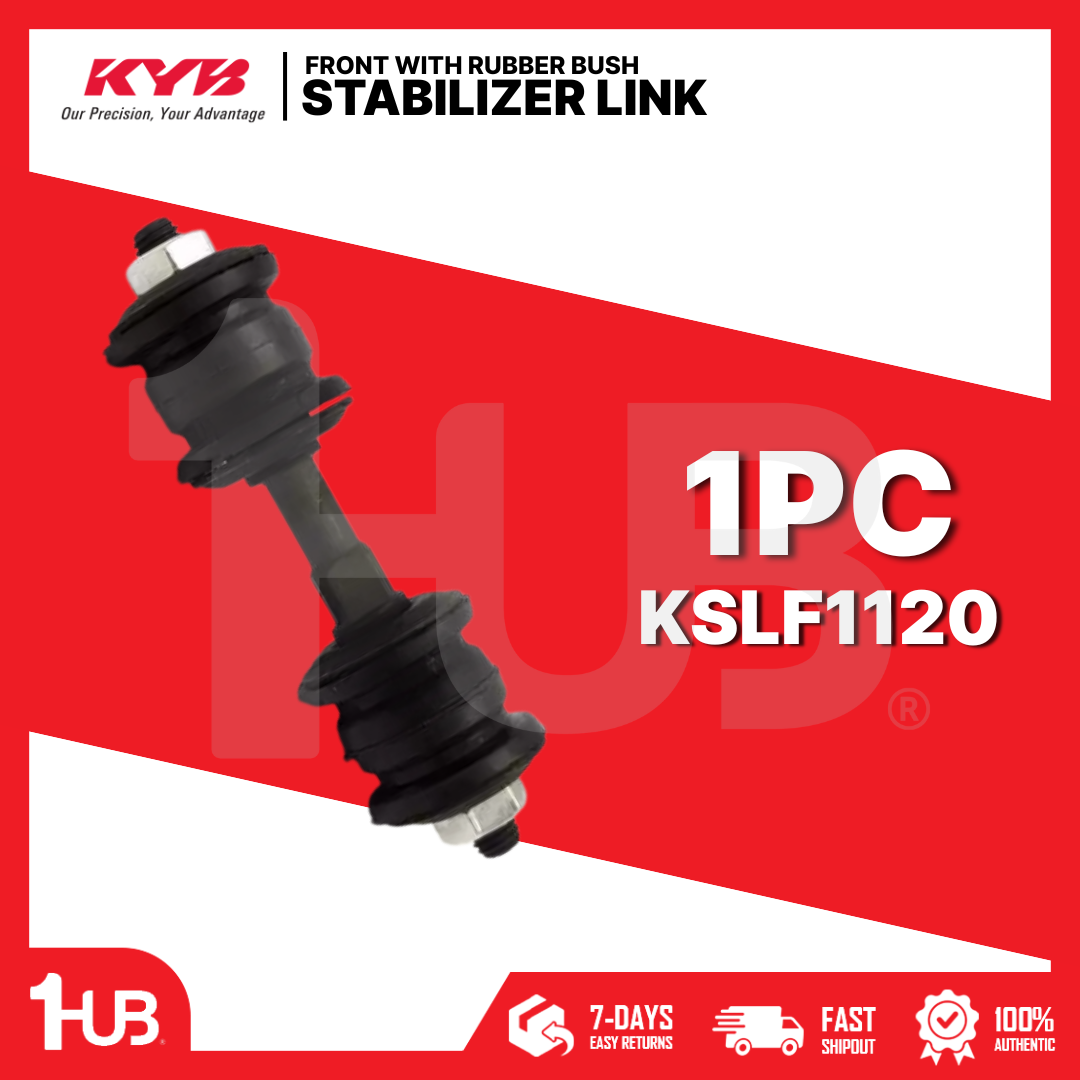 KYB STABILIZER LINK TOYOTA VIOS NCP150 13-UP SUPERMAN (W/ RUBBER BUSH) FRONT KSLF1120 SL-T420 / 48819-70010