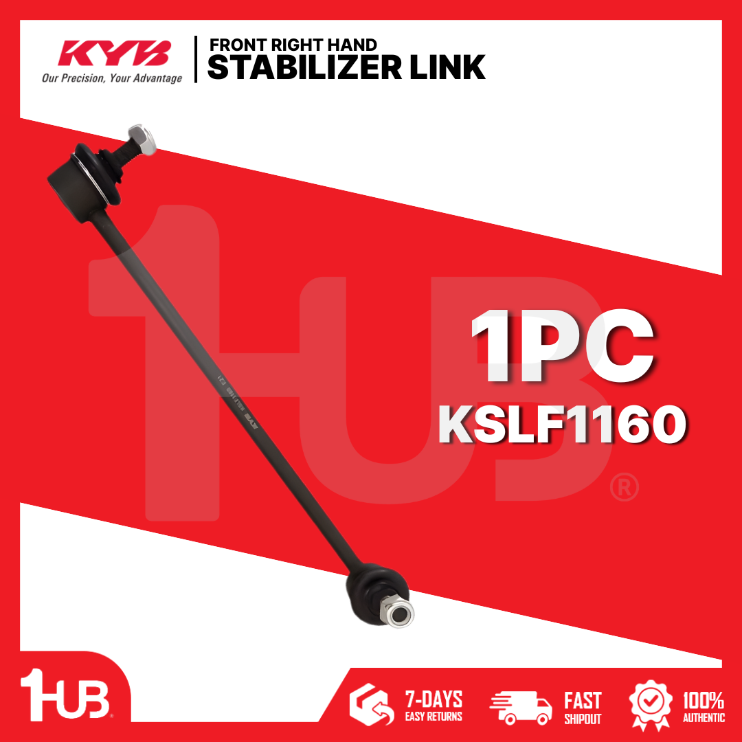 KYB STABILIZER LINK HYUNDAI / KIA ACCENT 05-11 / RIO JB 06-12 FR-RH KSLF1160 / SLK-8080R 54840-1G500