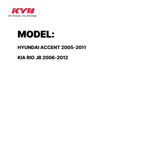 KYB STABILIZER LINK HYUNDAI / KIA ACCENT 05-11 / RIO JB 06-12 FR-LH KSLF1161 / SLK-8080L 54830-1G500