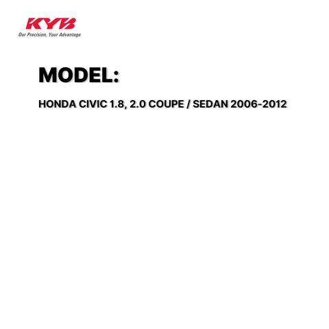 KYB STABILIZER LINK HONDA CIVIC 1.8, 2.0 COUPE / SEDAN 06-12 RR-LH KSLR1042 / SL-6385L 52320-SNA-A01