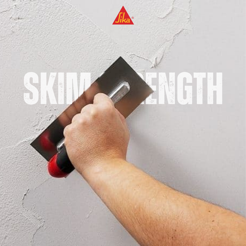SIKA LANKO® LANKOSIM SUPERFINE SKIMCOAT RENDERING POWDER FOR INTERIOR & EXTERIOR WALL AND CEILING WHITE ( 25 KG )