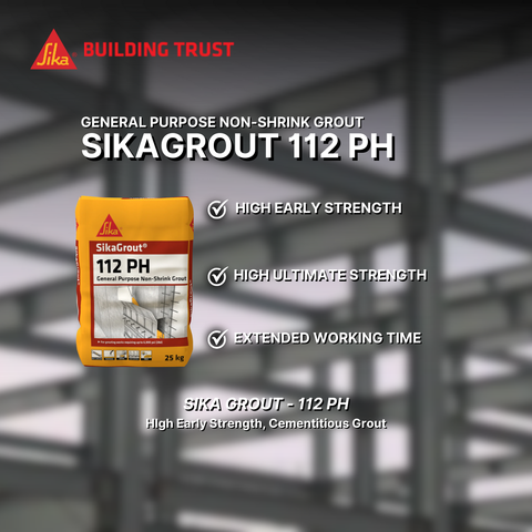 SIKA SIKAGROUT® 112 PH GENERAL PURPOSE NON-SHRINK GROUT ( 25KG )