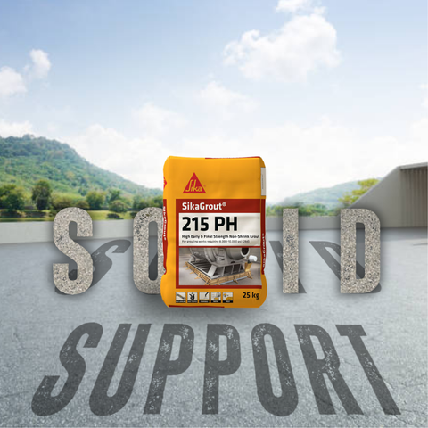 SIKA SIKAGROUT 215 PH HIGH EARLY & FINAL STRENGTH NON-SHRINK GROUT ( 25KG )