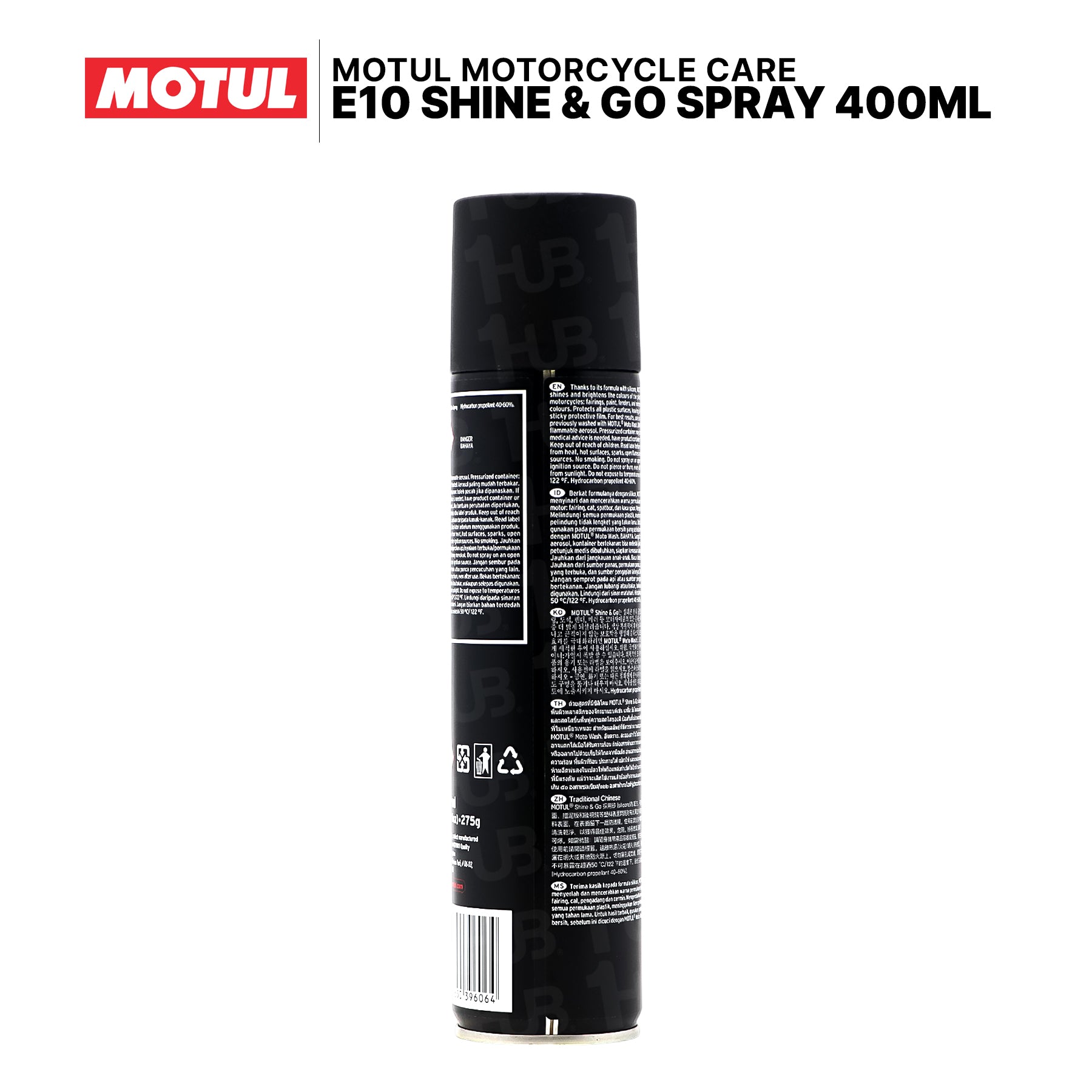 Motul E10 Shine & Go Spray 400ml 112735