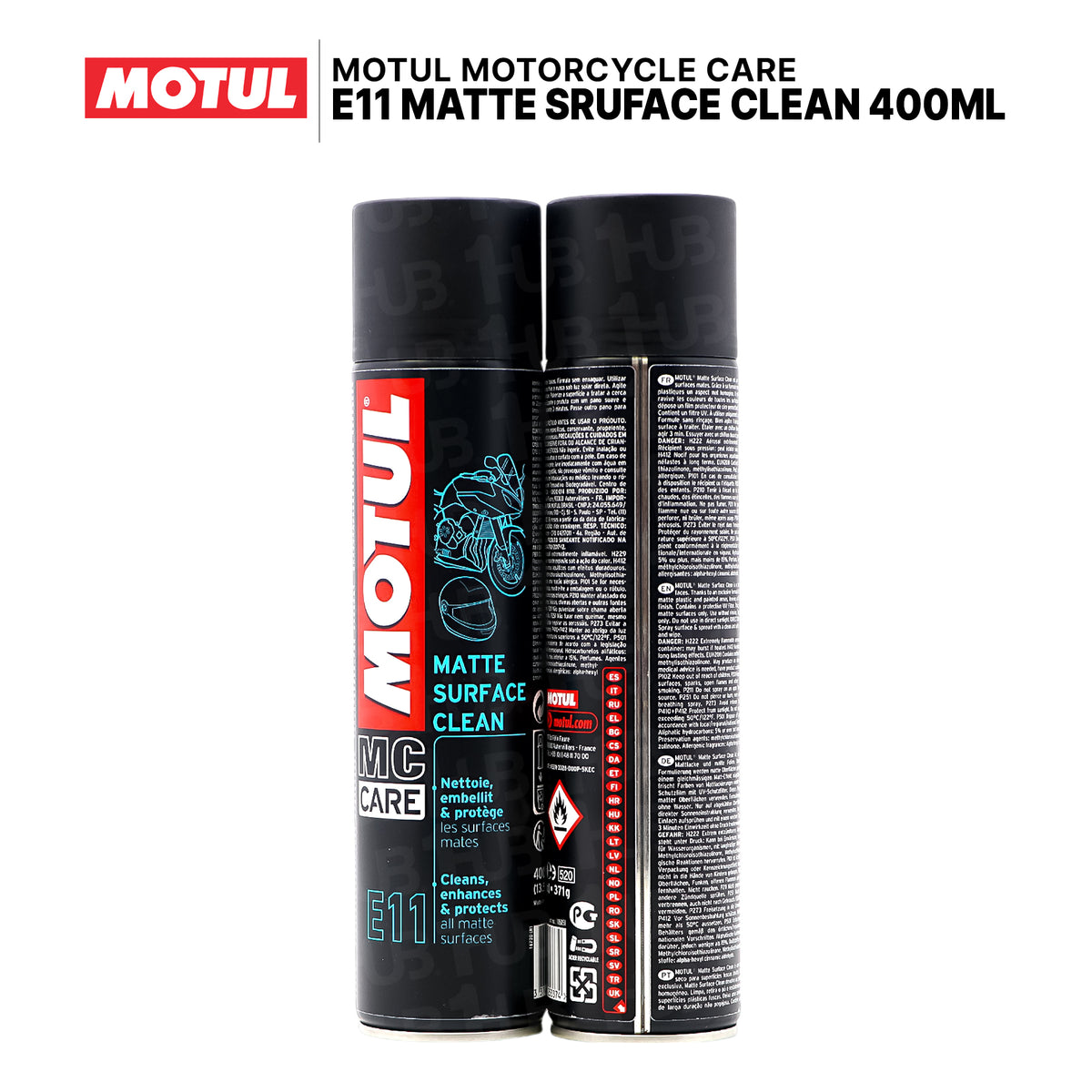 Motul E11 Matte Surface Clean 400ml 105051