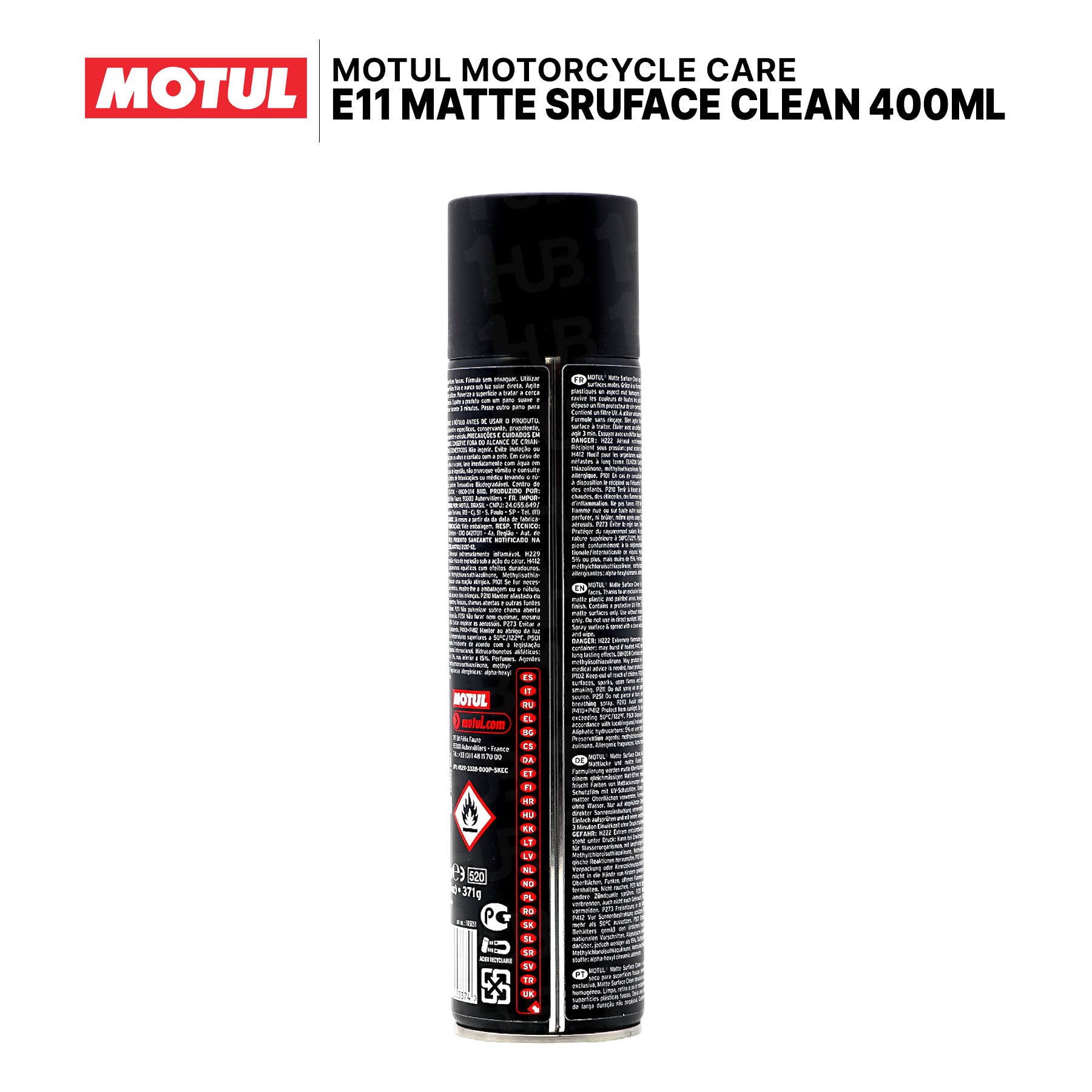 Motul E11 Matte Surface Clean 400ml 105051