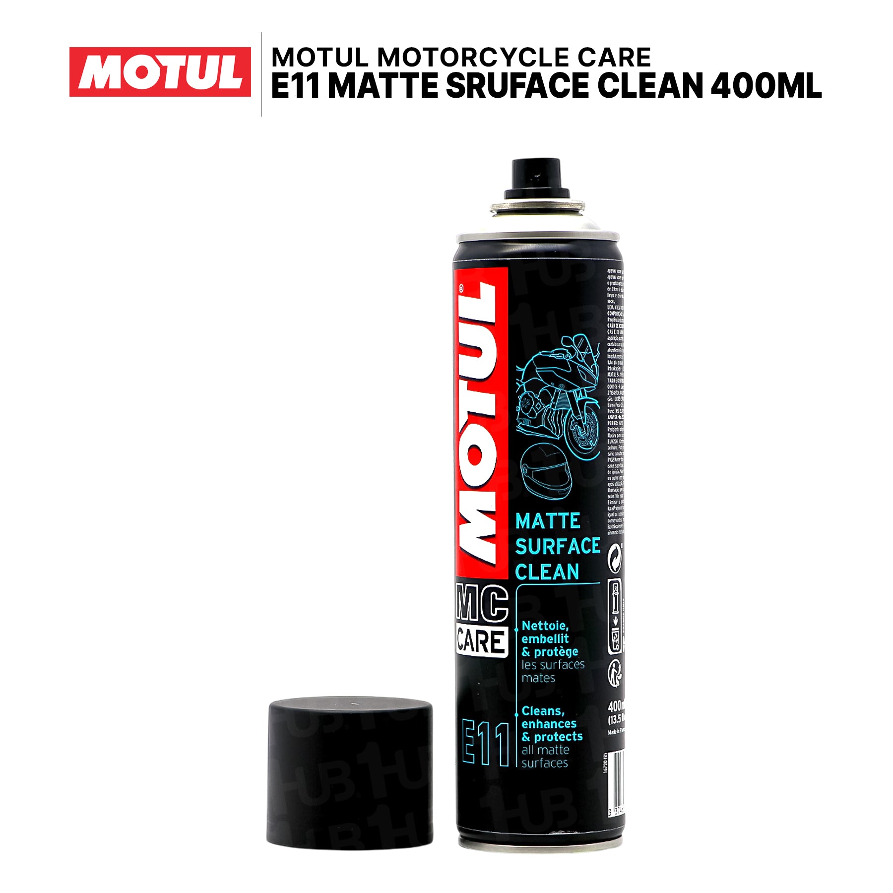 Motul E11 Matte Surface Clean 400ml 105051