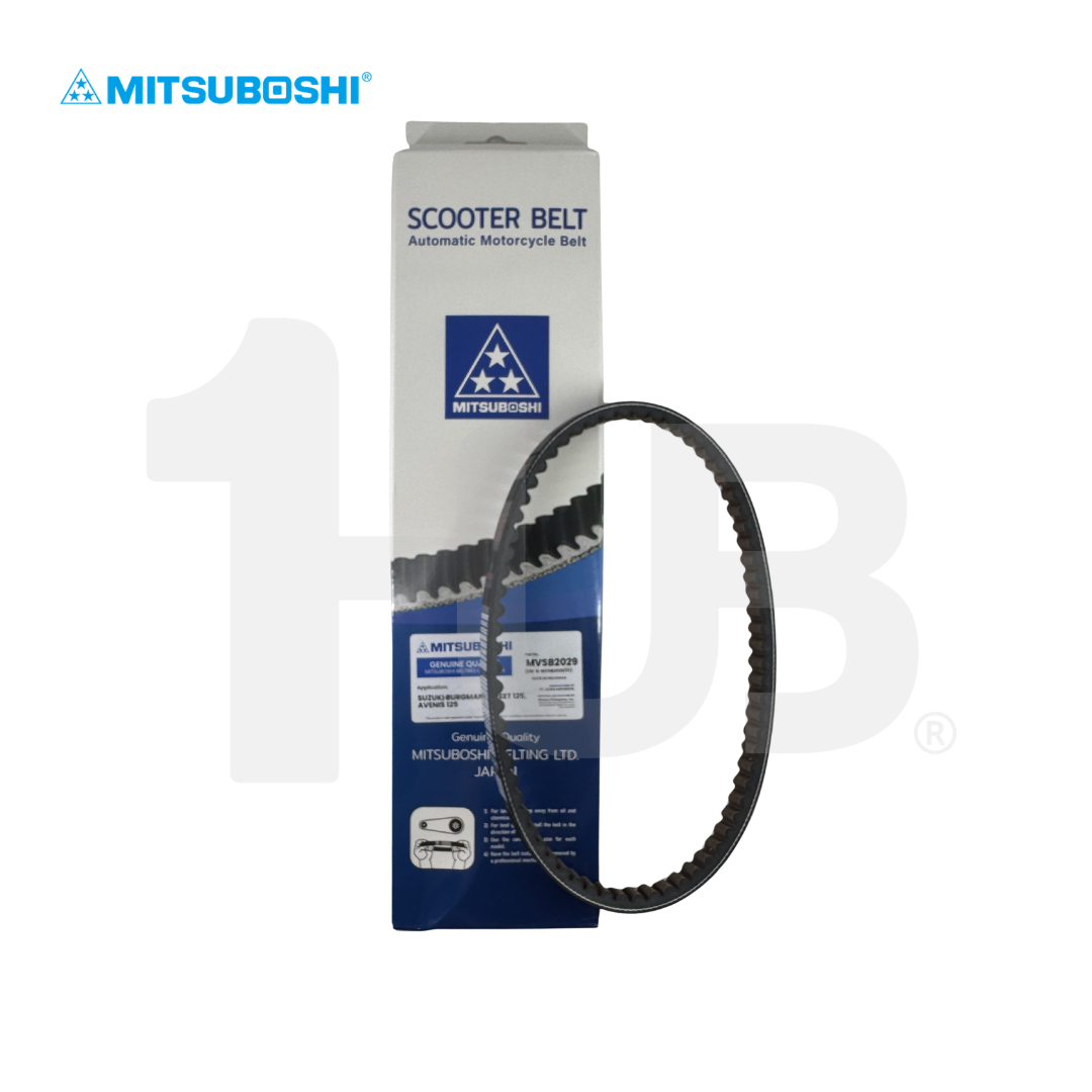 MITSUBOSHI MOTORCYCLE BELT SUZUKI BURGMAN STREET / AVENIS 125 27601-08K10-000 DB-KMVSB2029/01 ( 1 PC )