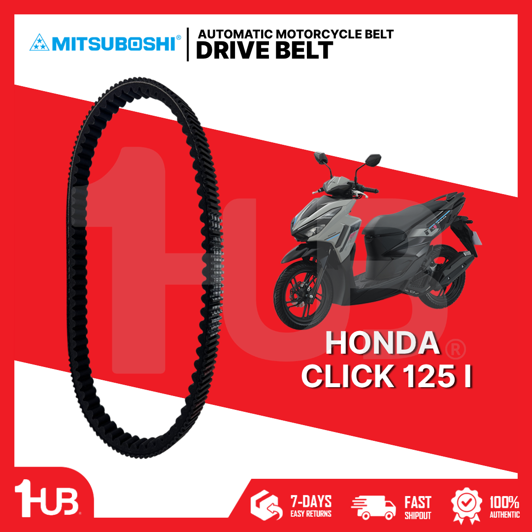MITSUBOSHI MOTORCYCLE BELT HONDA CLICK 125 I 23100-K35-V01 DB-H-MVSB0016/02 ( 1 PC )