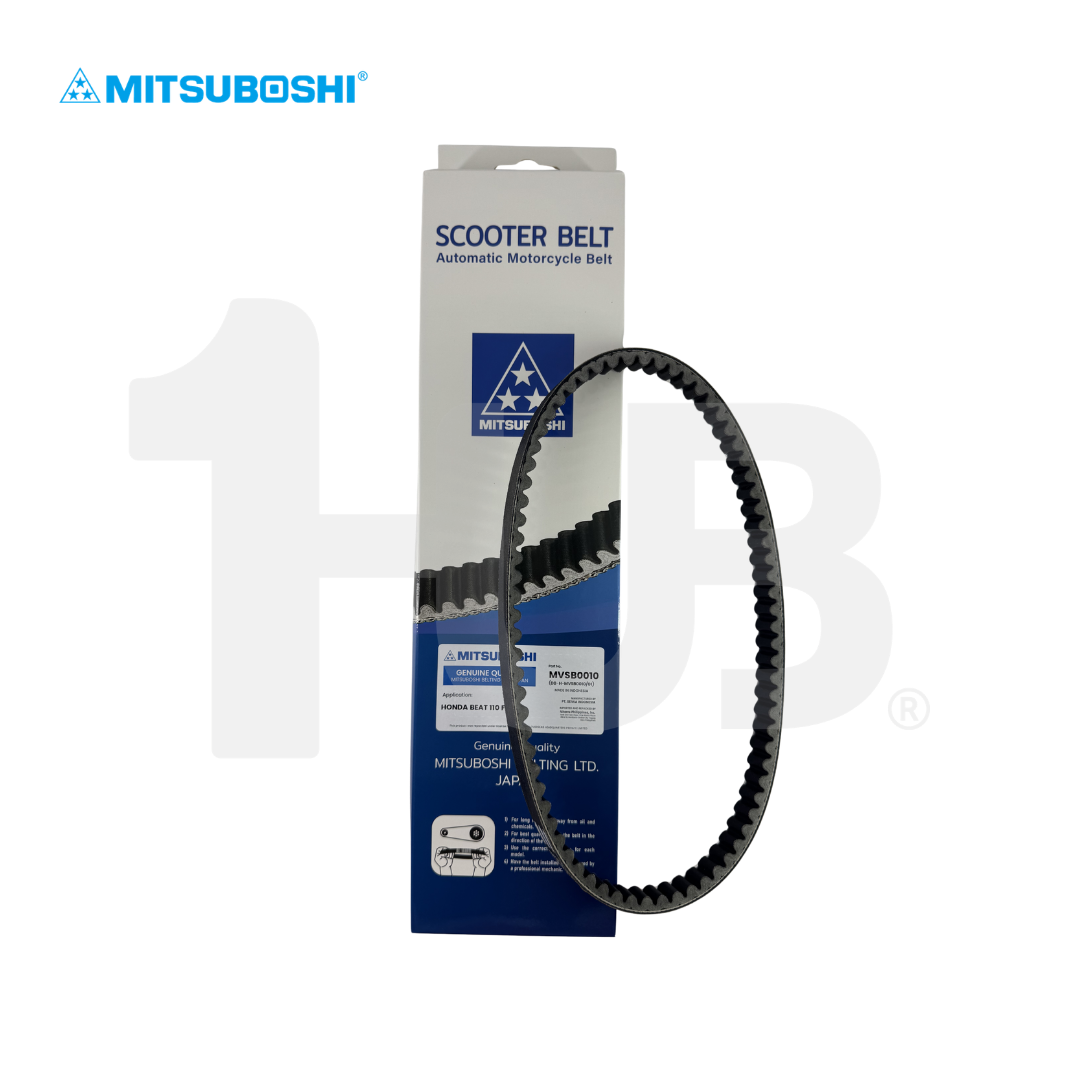 MITSUBOSHI MOTORCYCLE BELT HONDA BEAT 110 FI 23100-K44-V01 DB-H-MVSB0010/01 ( 1 PC )