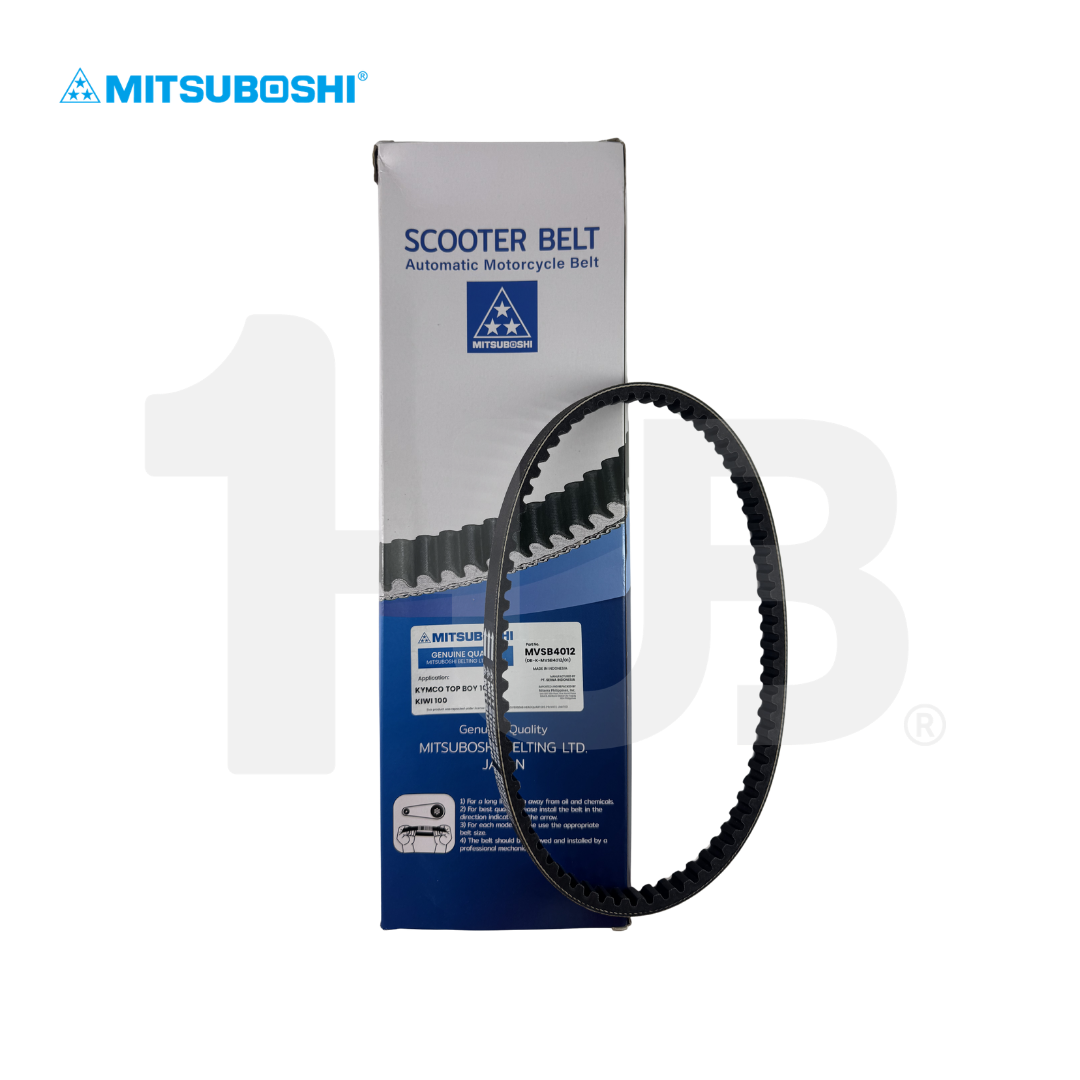 MITSUBOSHI MOTORCYCLE BELT KYMCO TOP BOY 100, KIWI 100 23100-KEB8-9001 DB-KMVSB4012/01 ( 1 PC )