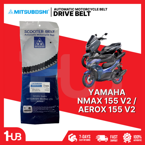 MITSUBOSHI MOTORCYCLE BELT YAMAHA MIO AEROX 155, NMAX 155 V2 B65-E7641-00 BD-Y-MVSB1051/02 ( 1 PC )