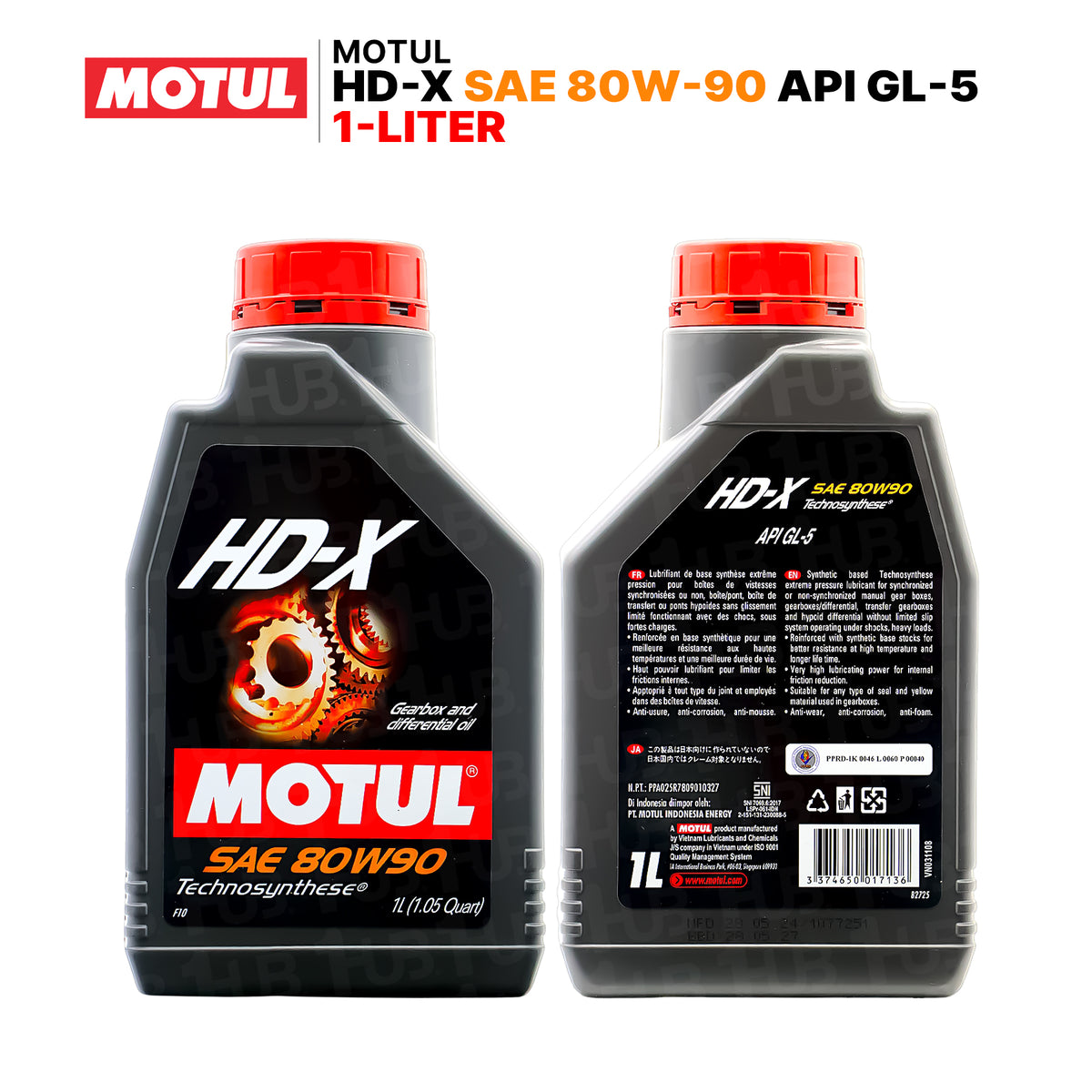 Motul HDX 80W90 1L 104934