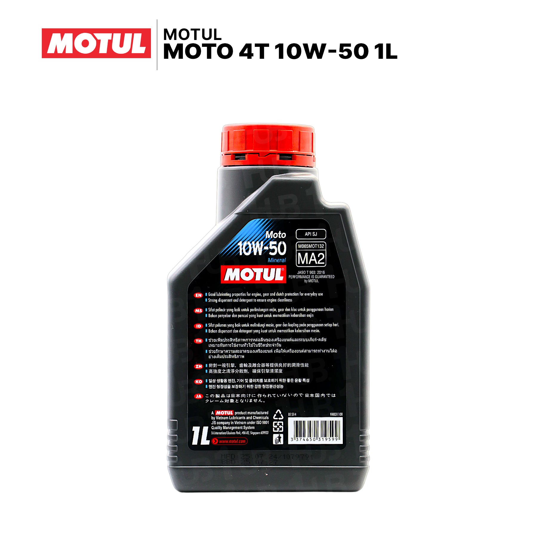 Motul Moto 4T 10W50 1L 110470