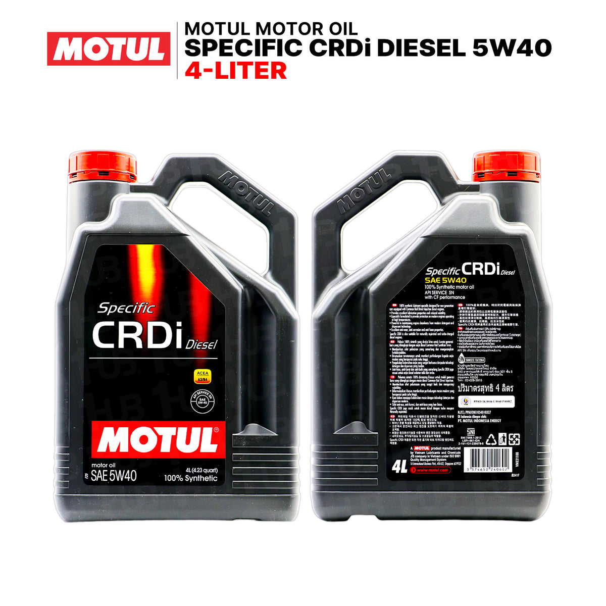 Motul Specific CRDi Diesel 5W40 4L 103208