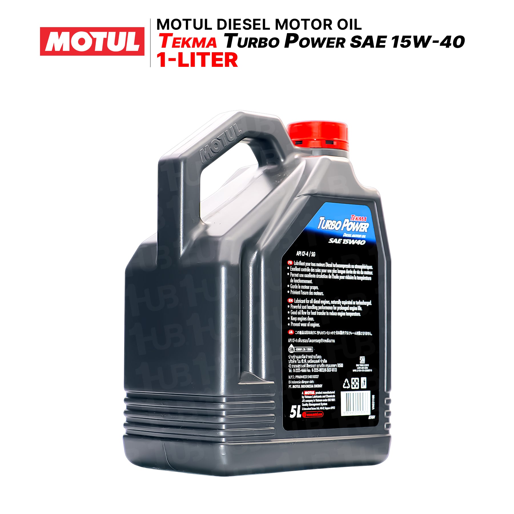 Motul Tekma Turbo Power 15W40 5L 105035