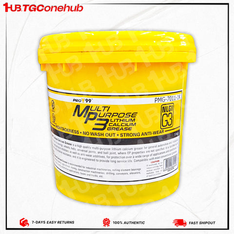 Pro 99 Multi Purpose 3 Synthetic Lithium Grease 1kg PMG-7011-1K